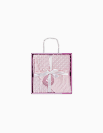 Couverture Interbaby 80X110cm, Bubble Pink