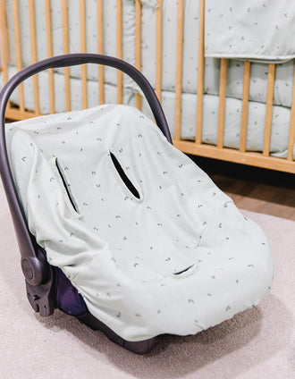 Housse pour Siège Auto Gloop! Coton Biologique, Vert