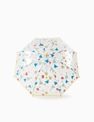 Parapluie pour Bébé et Enfant 'Monstres des Émotions', Transparent