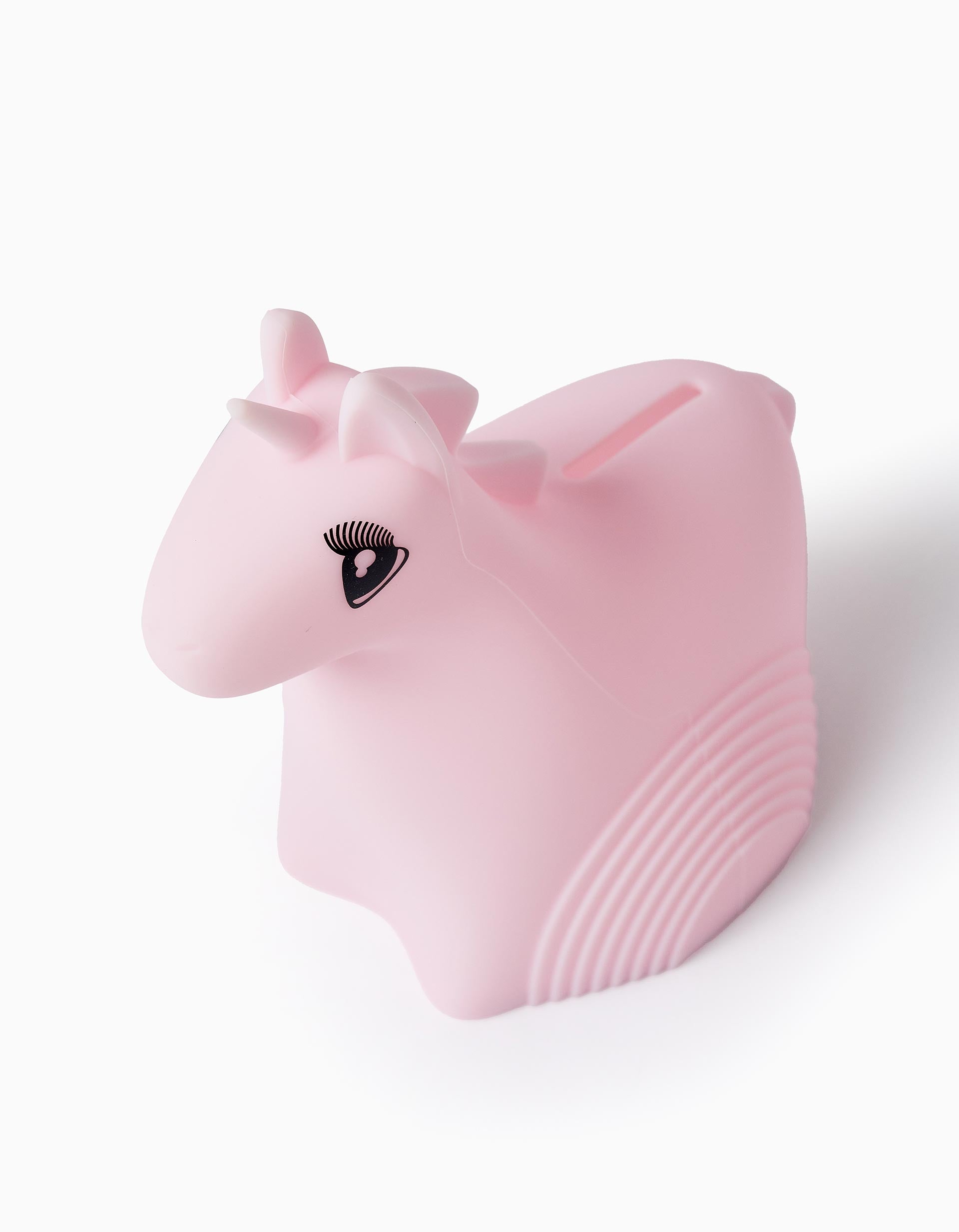 Silicone Piggy Bank KIDYBANK for Girls 'Unicorn', Pink