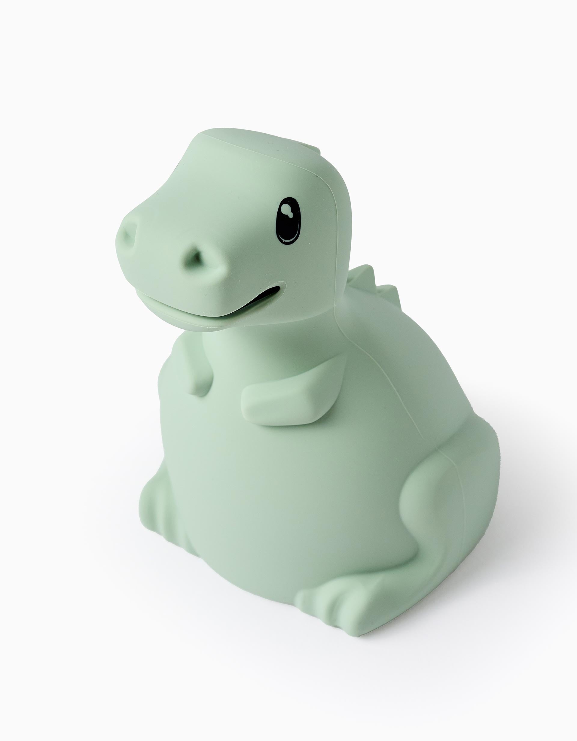 Silicone Piggy Bank KIDYBANK for Boys 'Dinosaur', Aqua Green