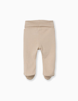 Pack de 4 Pantalones con Pies de Algodón para Bebé Niño, Multicolor