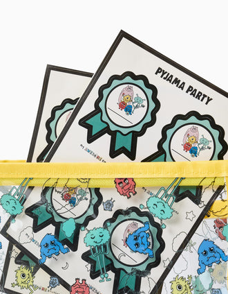 Kit de Voyage pour Enfants Monstres D'Émotions