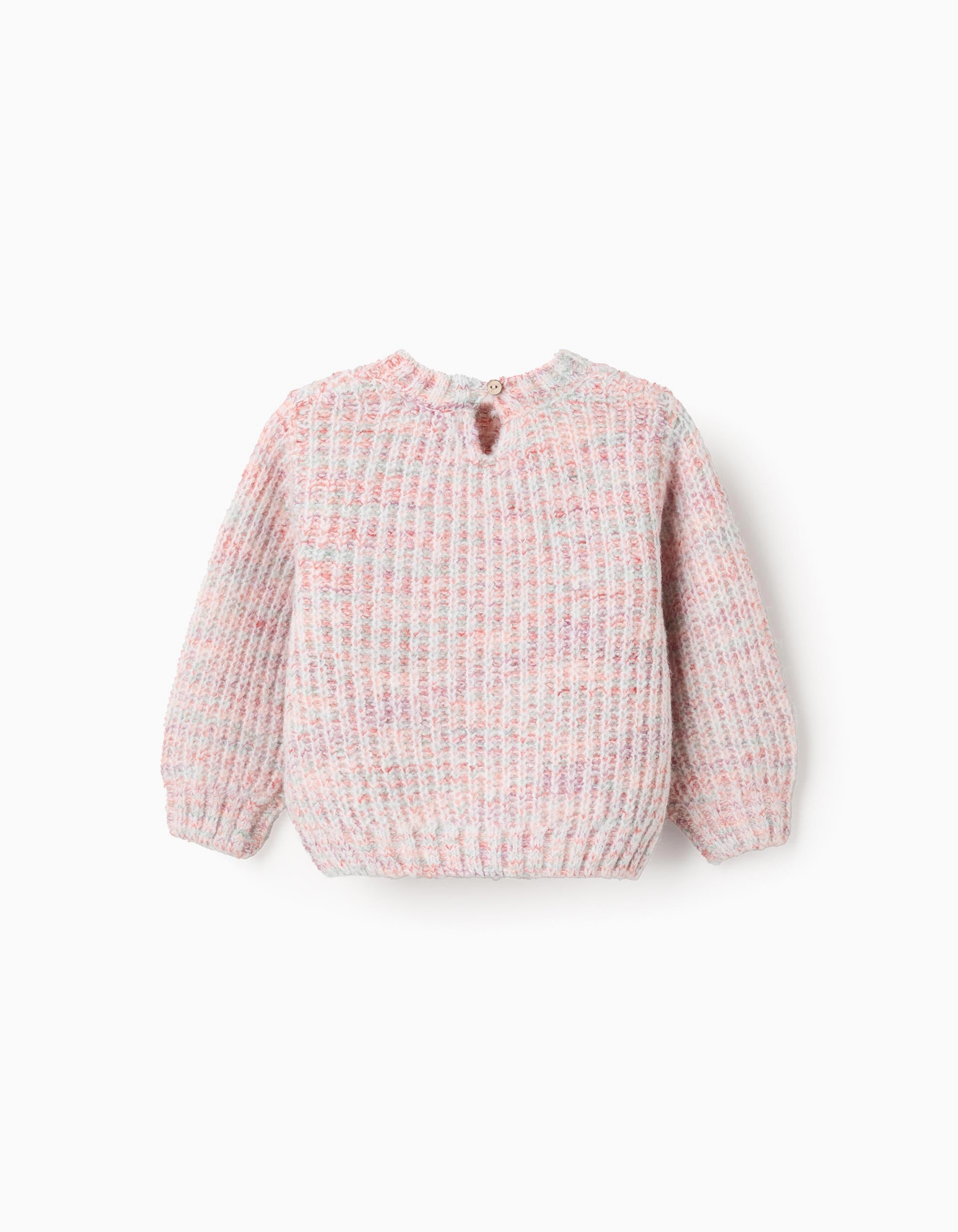 Camisola de Malha Grossa para Bebé Menina, Multicolor