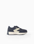 Zapatillas con Interior de Espuma de Látex para Bebé Niño 'Z', Azul