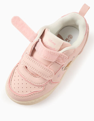 Sapatilhas com Fecho Autoaderente para Bebé Menina 'Bambi', Rosa