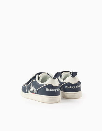 Trainers with  Touch-fastening Strap for Baby Boys 'Mickey', Blue