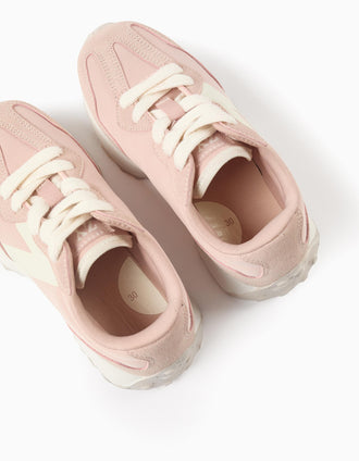 Sapatilhas com Interior em Espuma de Látex para Menina 'Z', Rosa