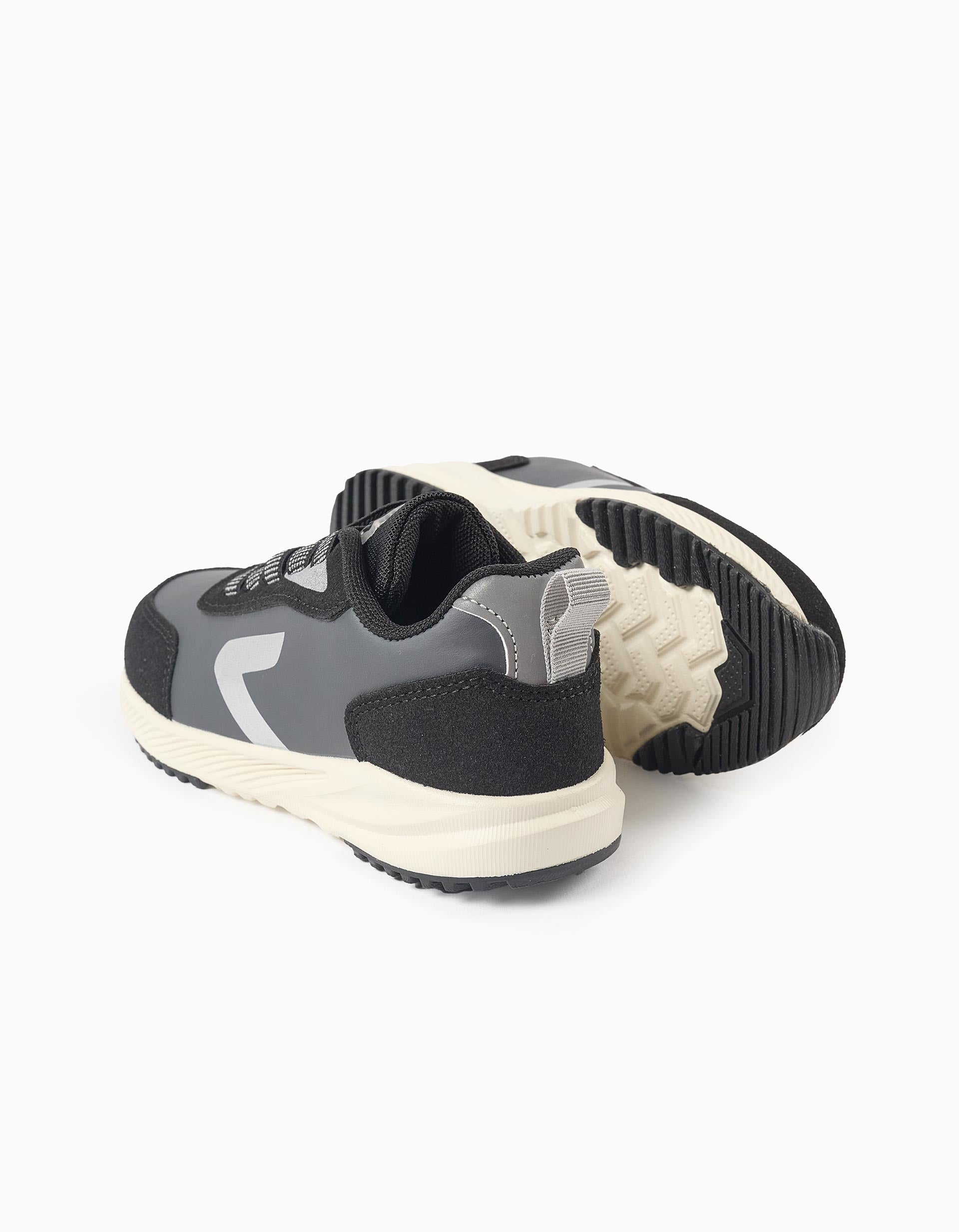 Baskets réfléchissantes 'ZY Superlight Runner' pour garçon, noir