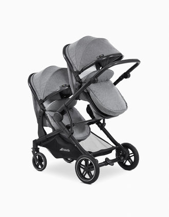 Atlantic Twin Hauck Stroller, Grey