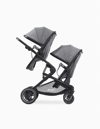 Atlantic Twin Hauck Stroller, Grey