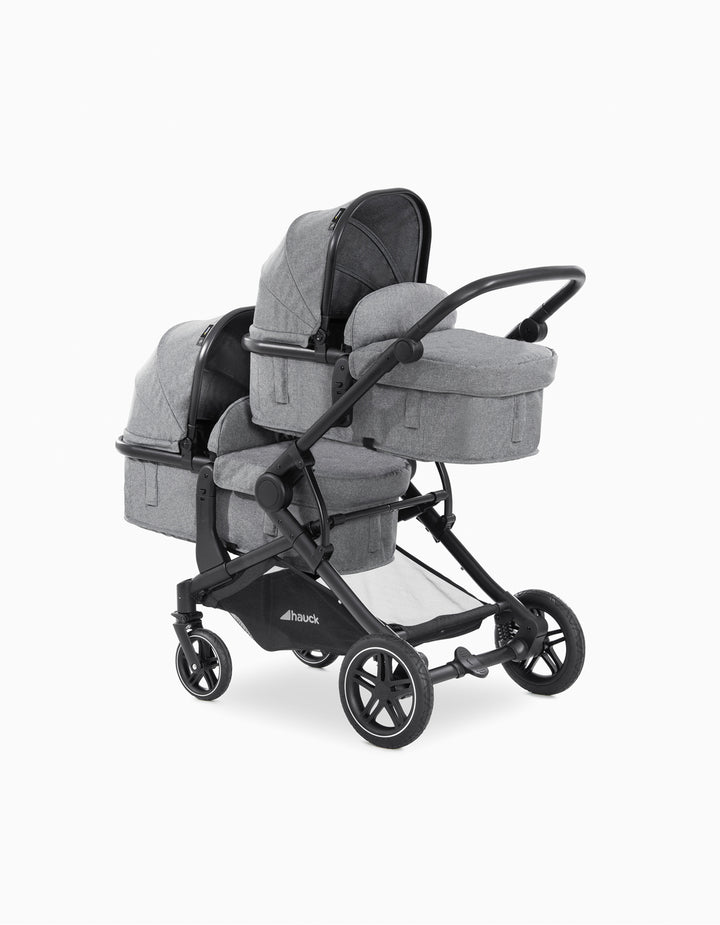 hauck atlantic twin stroller Atlantic Twin Hauck Stroller, Grey – ZIPPY