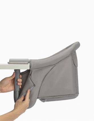 Cadeira de Refeição Portátil Bebe Confort Malva, Mineral Grey 