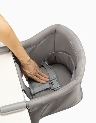 Cadeira de Refeição Portátil Bebe Confort Malva, Mineral Grey 