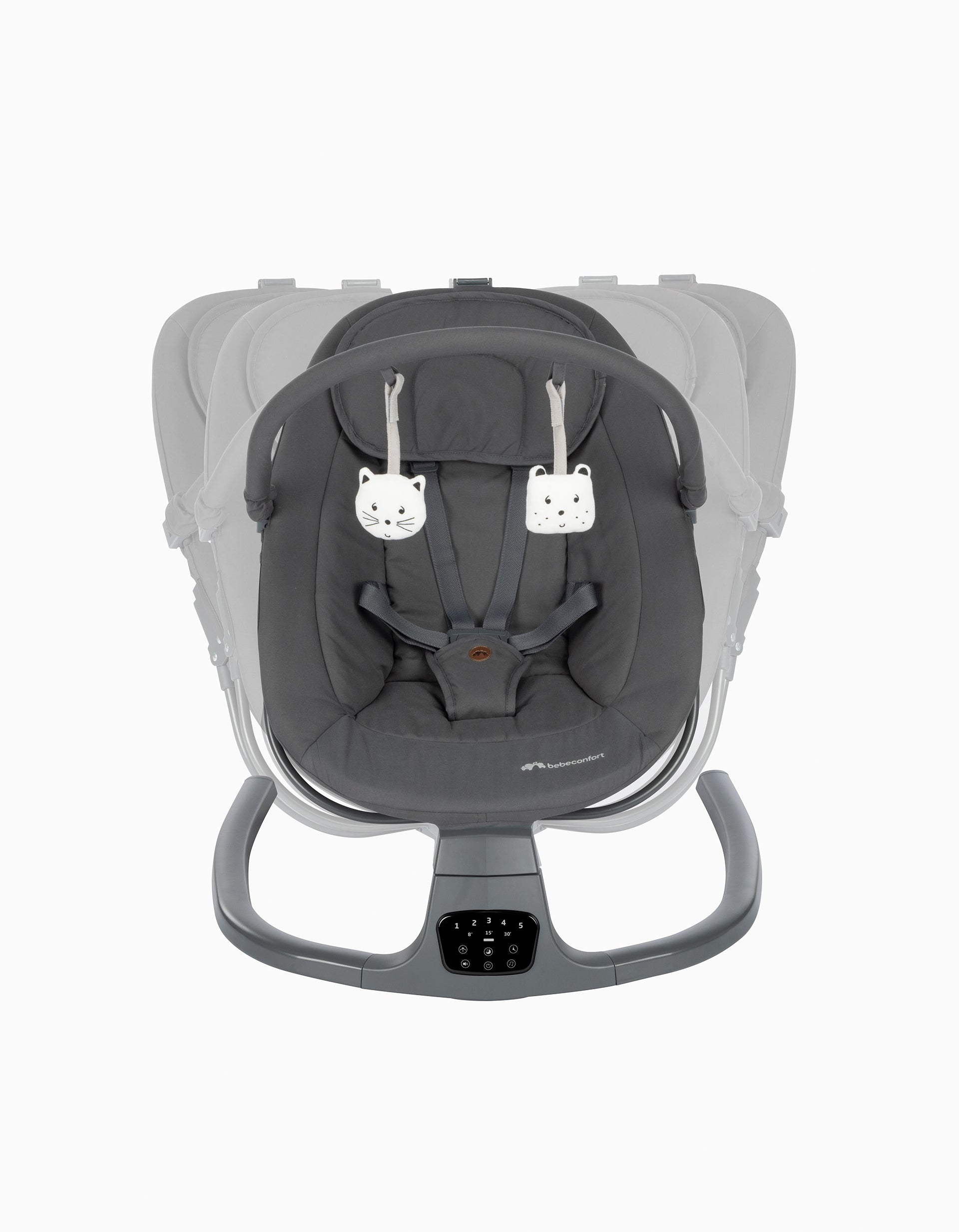 Baby Bouncer Bebe Confort Melilo, Mineral Graphite