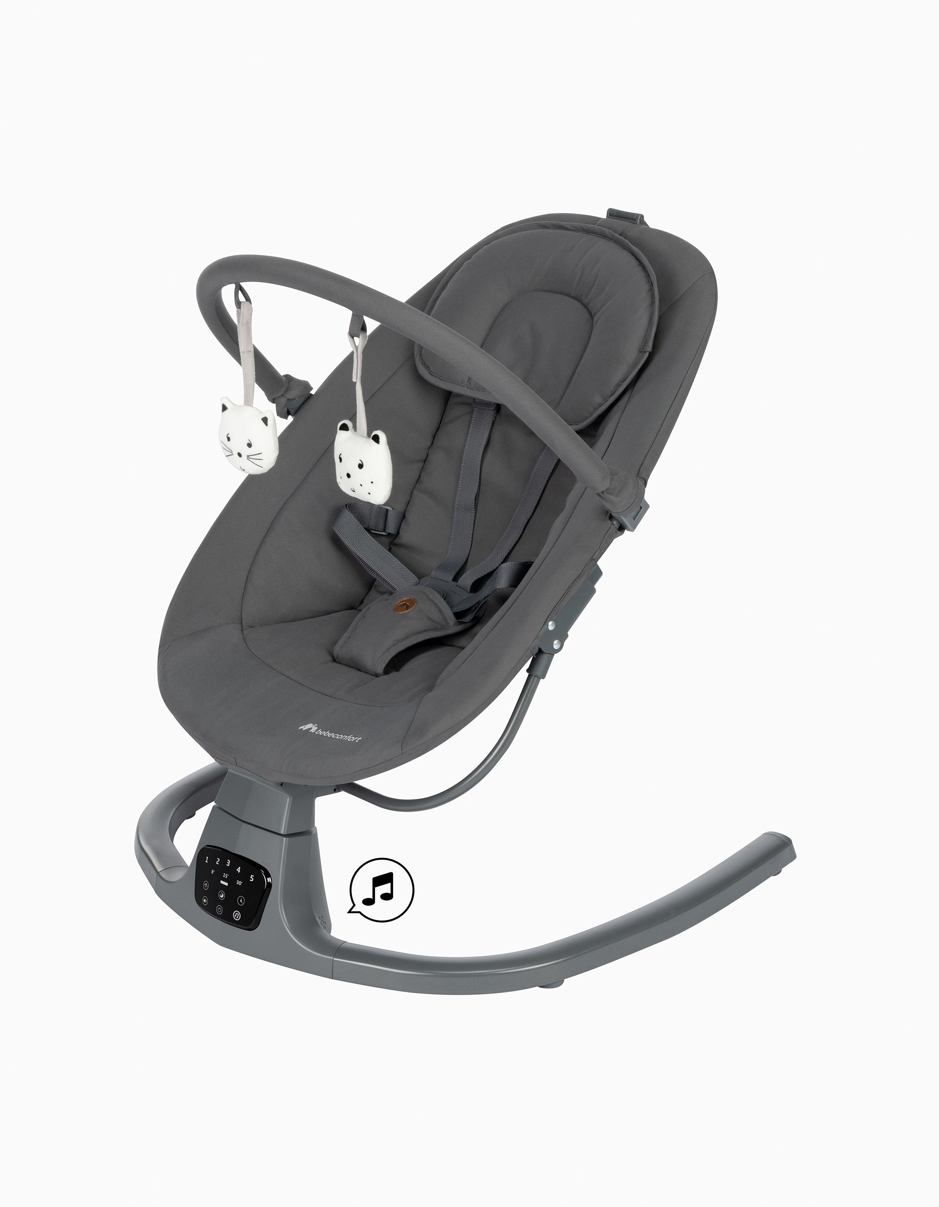 Baby Bouncer Bebe Confort Melilo, Mineral Graphite