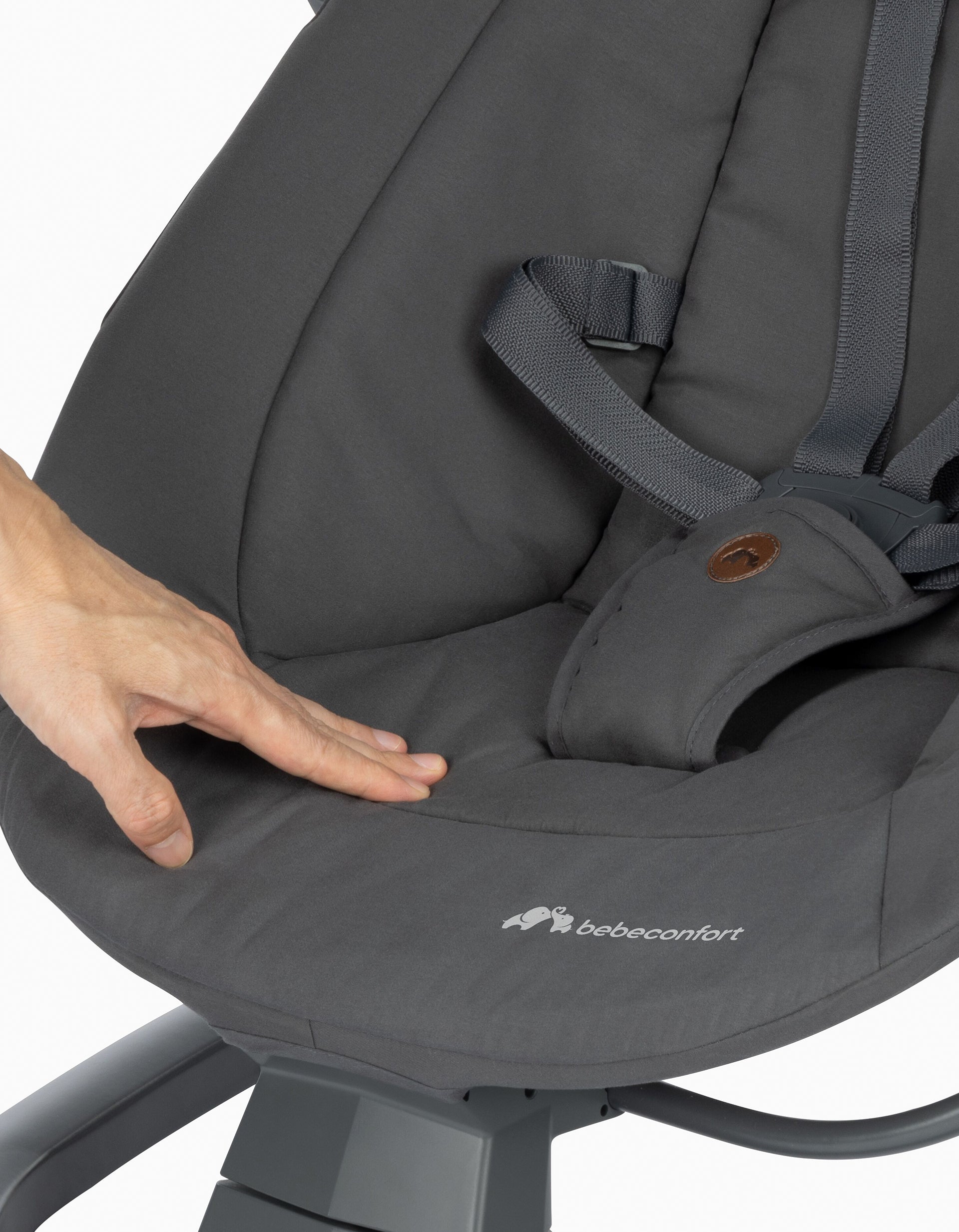 Baby Bouncer Bebe Confort Melilo, Mineral Graphite