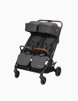 Twin Stroller Bebe Confort Mane, Mineral Graphite