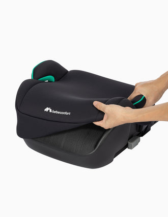 Asiento Auto Elevador Bebe Confort Gaia I-Fix, Negro Mineral