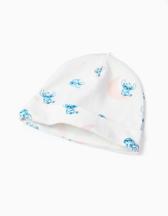 Conjunto de 3 Peças Stitch para Bebé Menina, Branco/Rosa