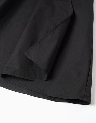 Capa de chuva com capuz brilha no escuro para menino, preto