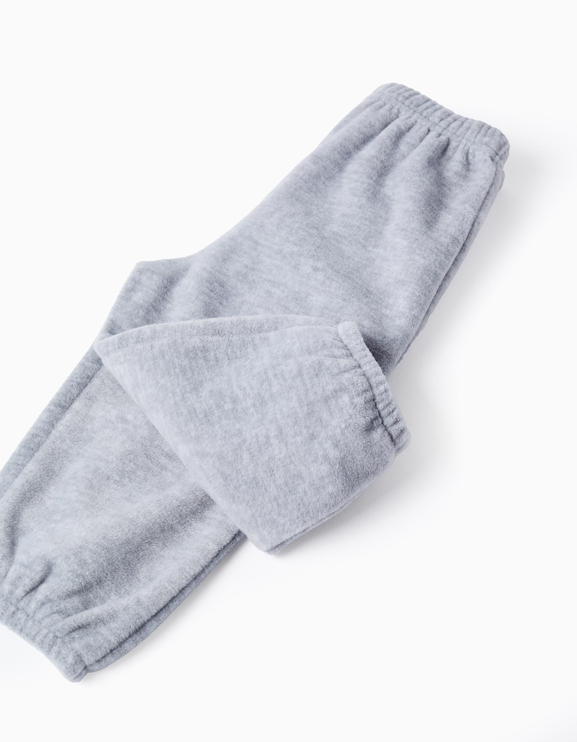 Polar Fleece Pyjamas for Baby Boys 'Yupi', Blue/Grey