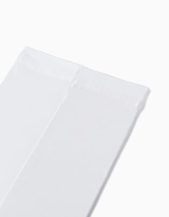 Pack 2 Leotardos de Microfibra 40 Den para Bebé Niña, Blanco