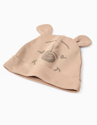 Ensemble 3 Pièces Winnie L'Ourson pour Nouveau-Né, Blanc/Beige