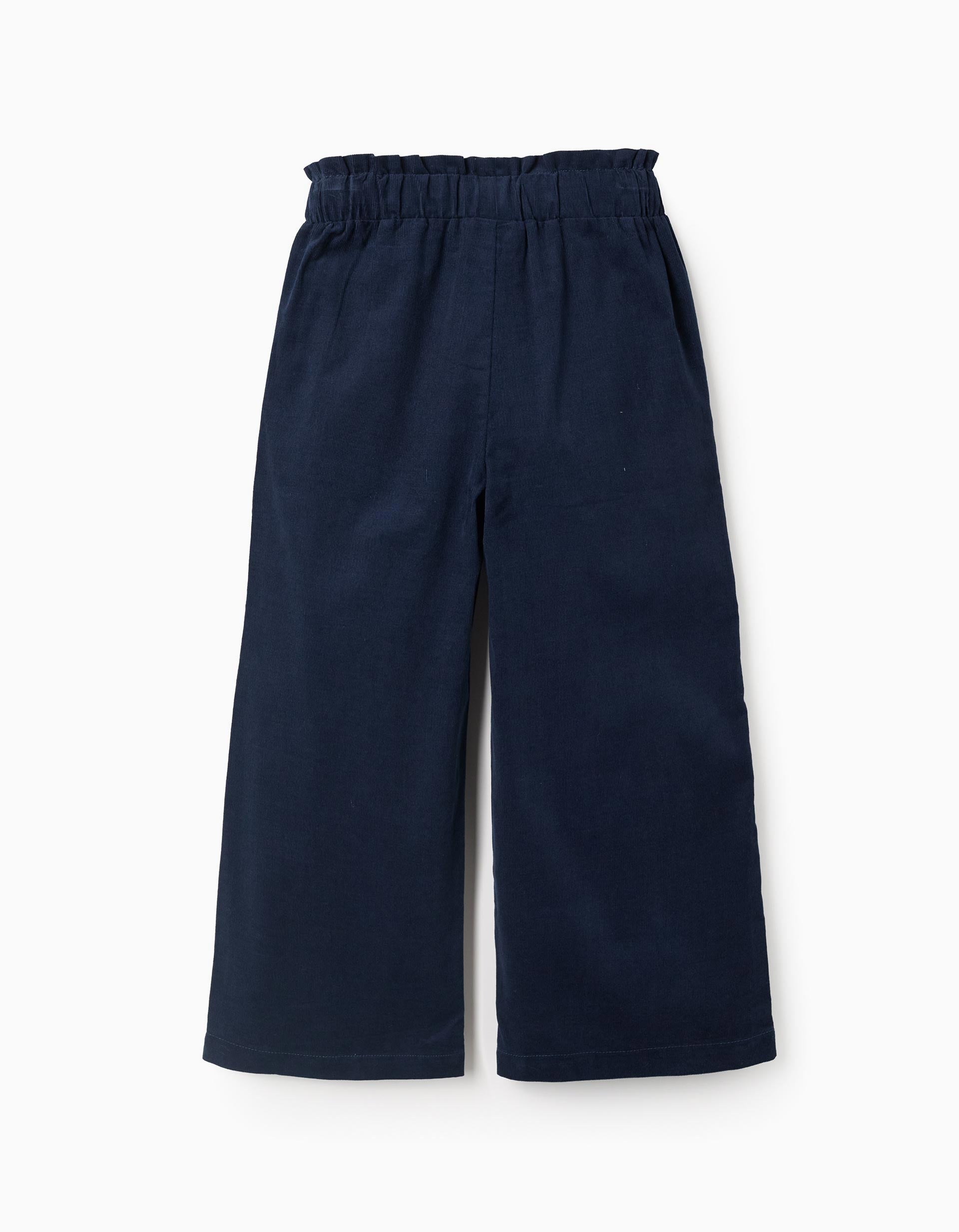 Corduroy Trousers for Girls 'B&S', Dark Blue