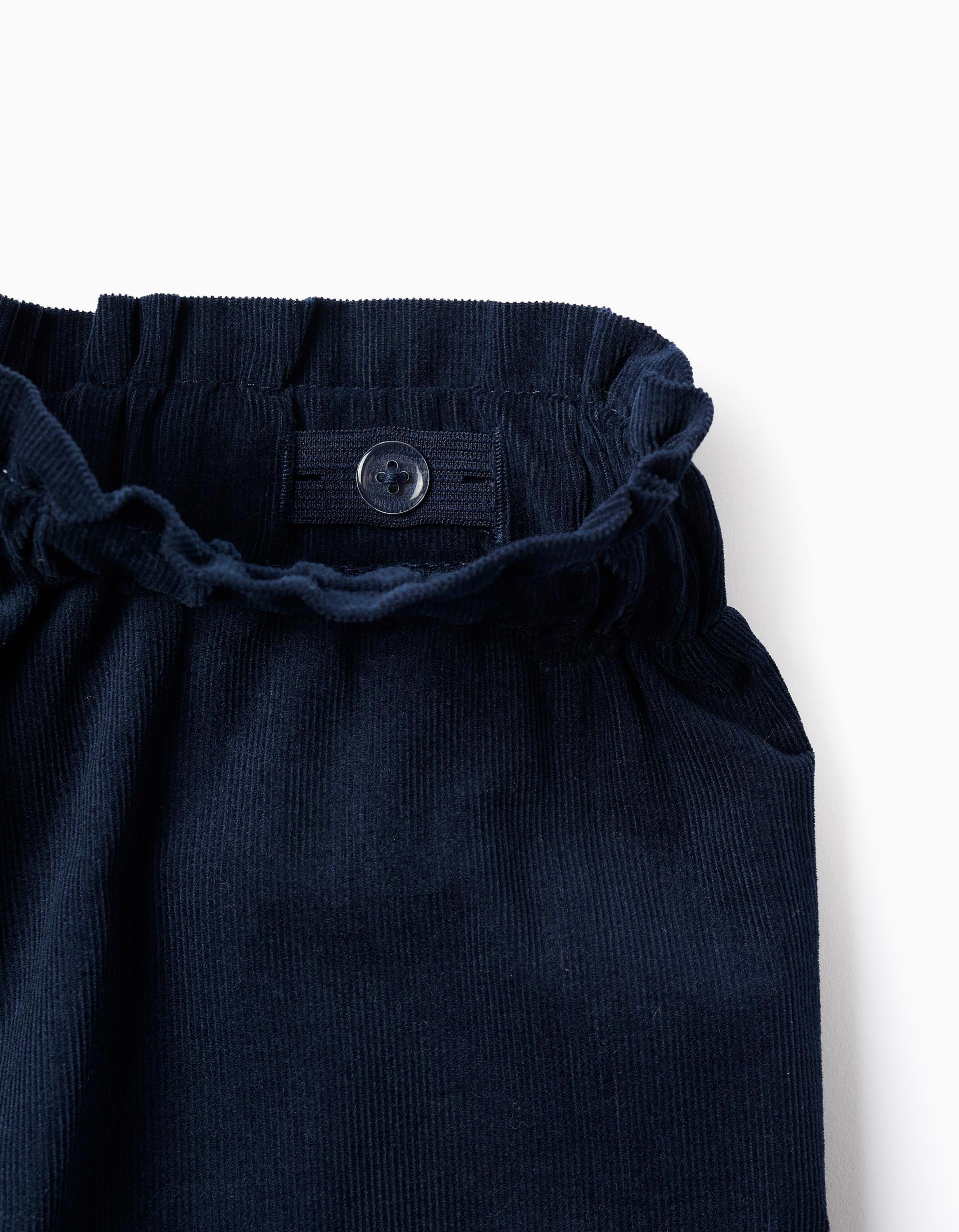 Corduroy Trousers for Girls 'B&S', Dark Blue