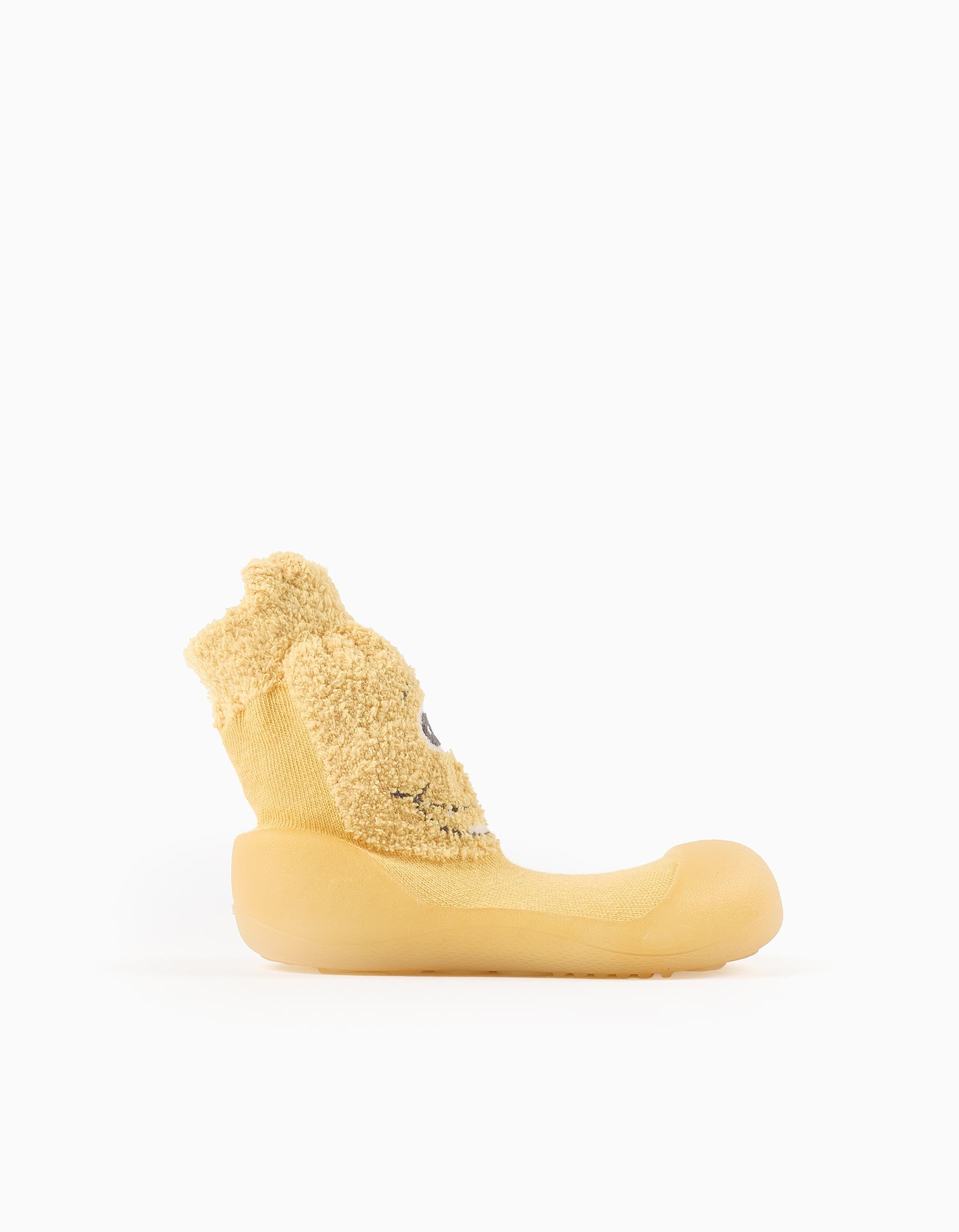 Chassettes-chausson avec Monstres d’Émotions pour bébé garçon, jaune