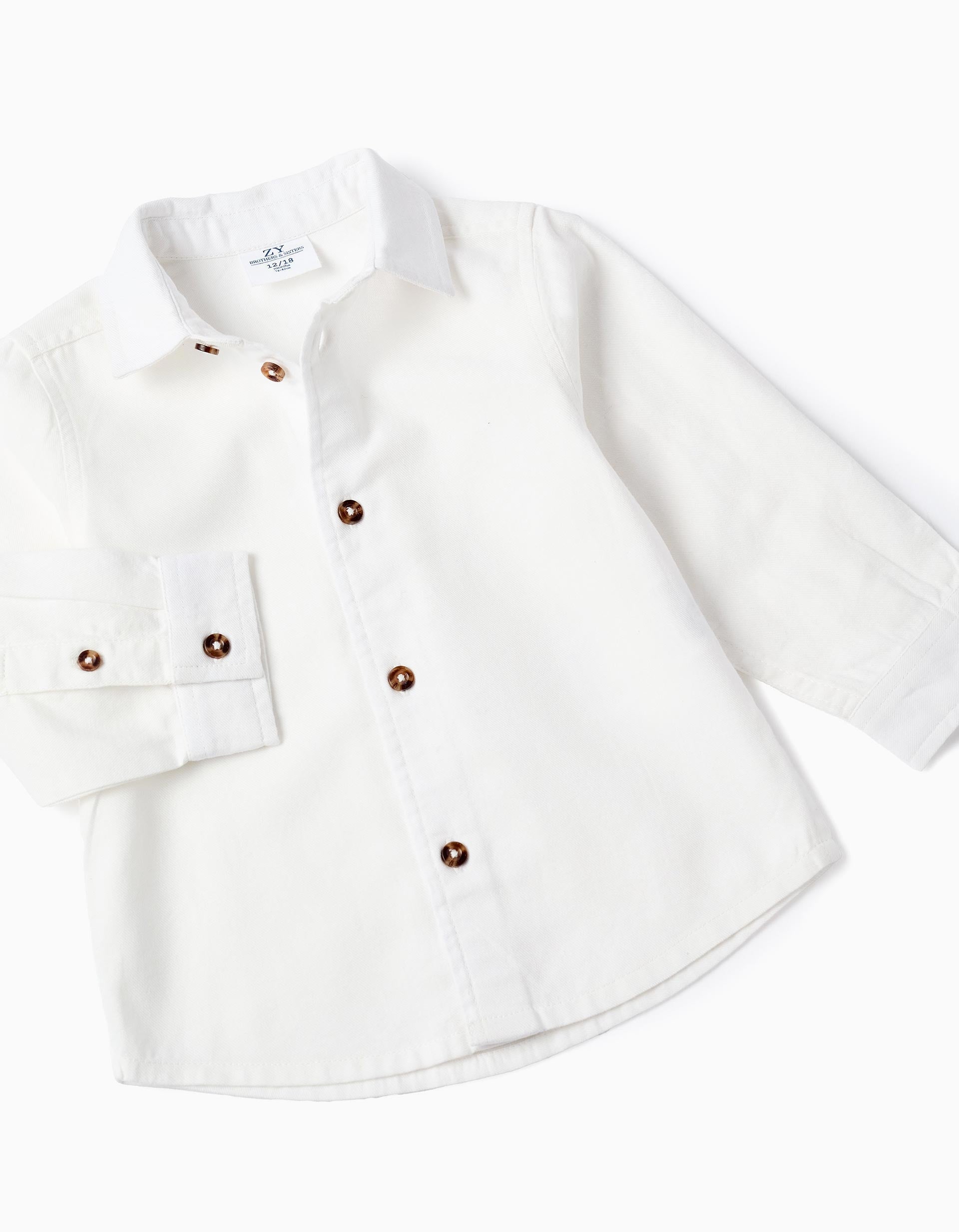 Shirt + checked dungarees You&Me for baby boys, green/blue/red