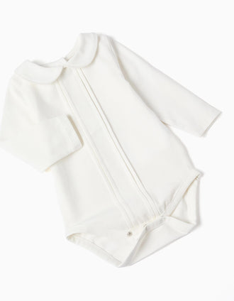 Body + jardineiras de sarja com xadrez You&Me para recém-nascido, multicolor