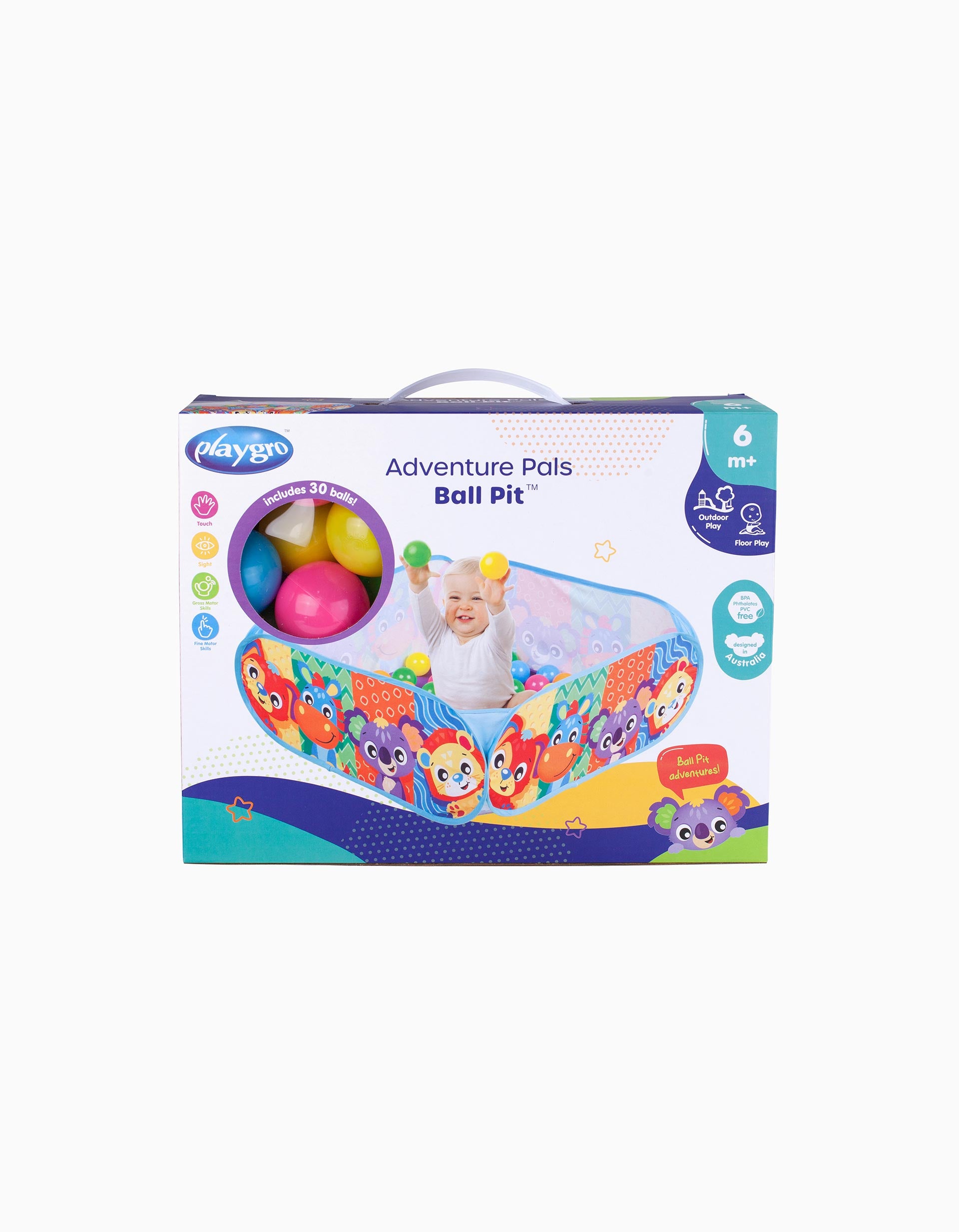 Piscina de Bolas Adventure Pals Playgro 0M+