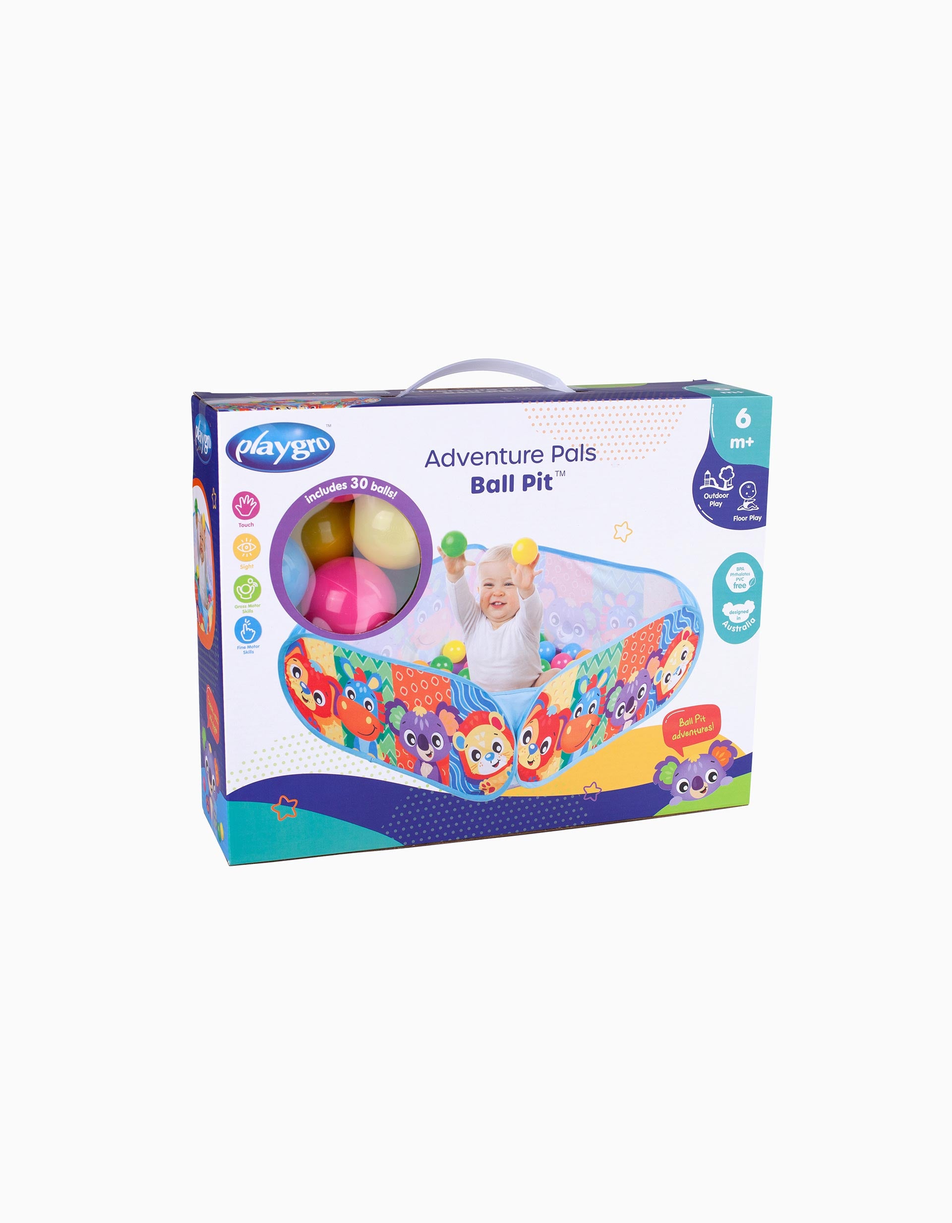 Piscina de Bolas Adventure Pals Playgro 0M+