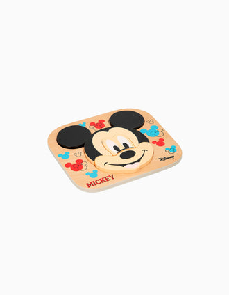 Puzzle en Bois Plaque Mickey Disney 12M+