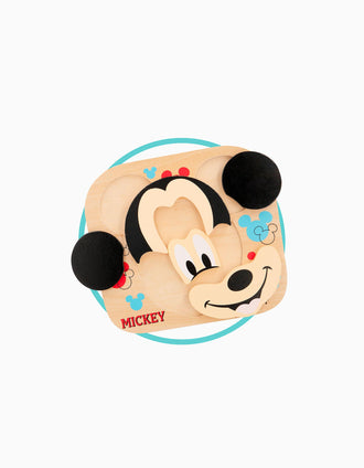 Puzzle en Bois Plaque Mickey Disney 12M+