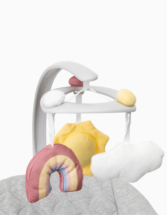 Baby Bouncer Chicco Zen Wave, Wooden Grey