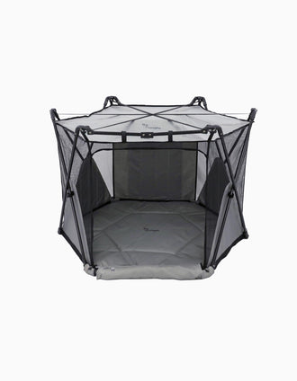 Folding Park and UV Tent Bo Jungle, Grey