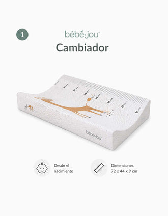 Cambiador Bebé Jou, Jungle