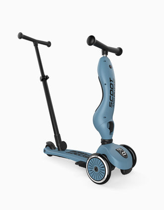 Scooter and Helmet Push&Go Set Scoot & Ride 12M+, Blue