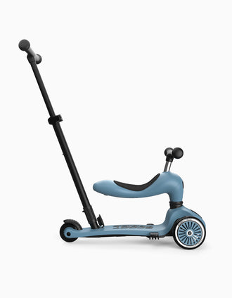 Scooter Highwaykick 1 Push&Go Scoot & Ride 12M+, Steel