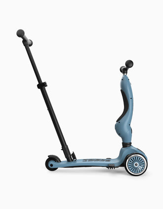 Scooter Highwaykick 1 Push&Go Scoot & Ride 12M+, Steel