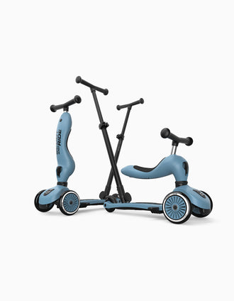 Scooter Highwaykick 1 Push&Go Scoot & Ride 12M+, Steel