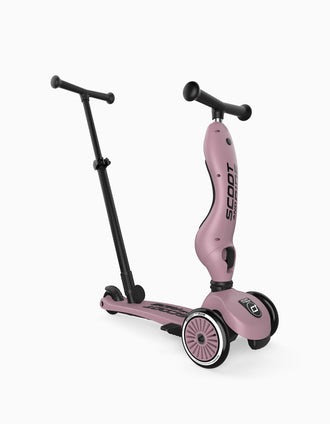 Scooter and Helmet Push&Go Set Scoot & Ride 12M+, Pink