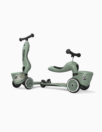 Scooter Highwaykick 1 Lifestyle Scoot & Ride 12M+, Green Lines