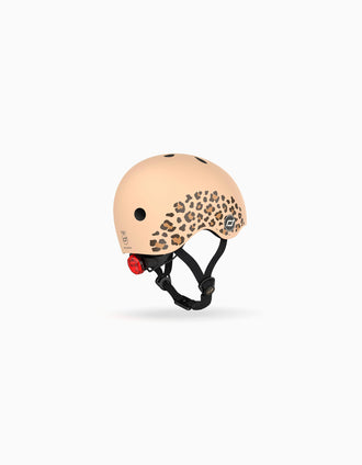 Helmet XXS-S Scoot & Ride, Leopard