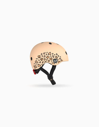 Helmet XXS-S Scoot & Ride, Leopard