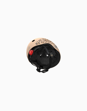 Helmet XXS-S Scoot & Ride, Leopard