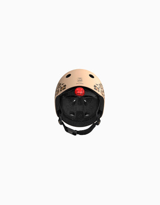 Scooter and Helmet Set Scoot & Ride 12M+, Leopard